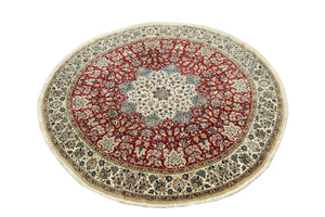 Perserteppich - Nain - Royal 191 x 191 cm Runder Teppich