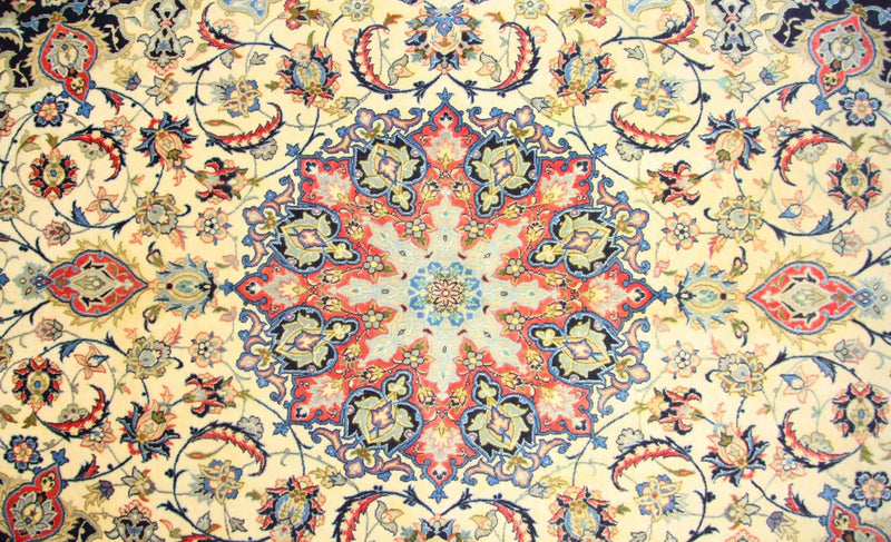 Perserteppich - Isfahan - Premium 243 x 153 cm - beige