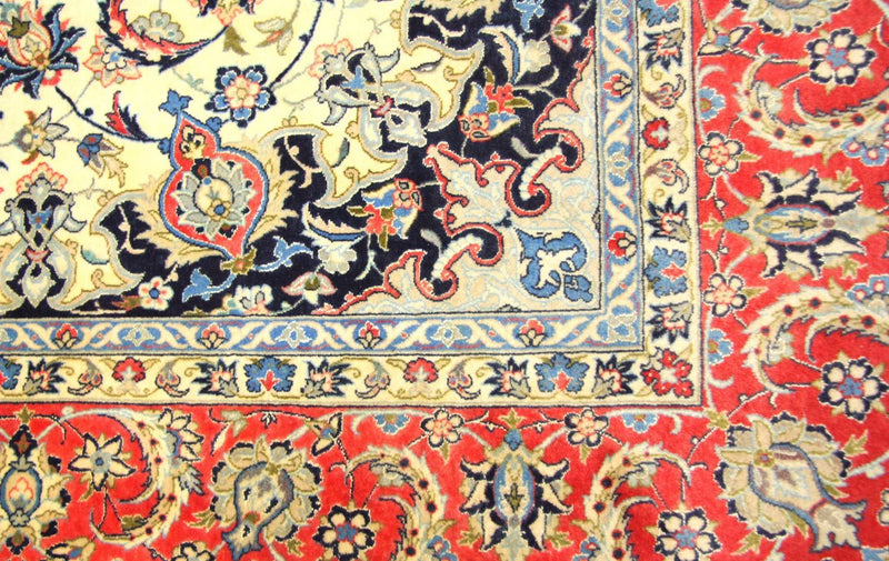 Perserteppich - Isfahan - Premium 243 x 153 cm - beige