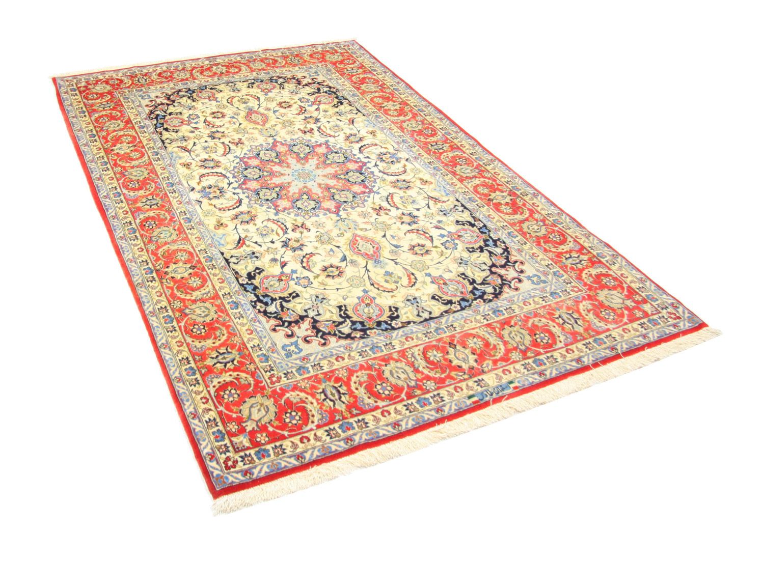 Perserteppich - Isfahan - Premium 243 x 153 cm - beige