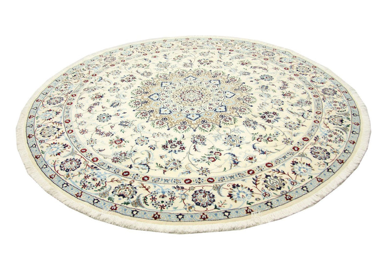 Perserteppich - Nain 250 x 250 cm Runder Teppich