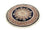 China Teppich 184 x 184 cm - blau