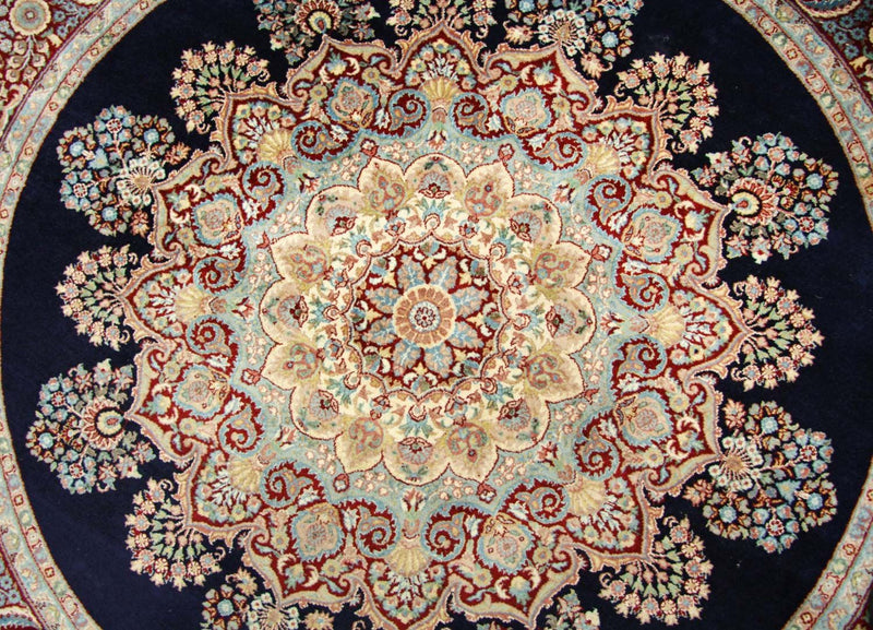 China Teppich 184 x 184 cm - blau