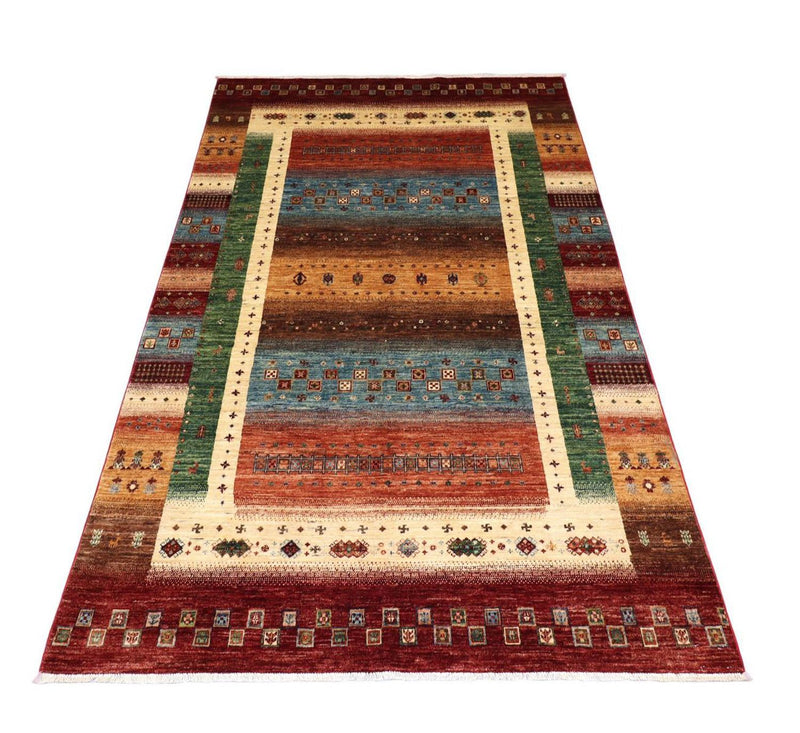Ziegler Teppich 278 x 172 cm - dunkelrot