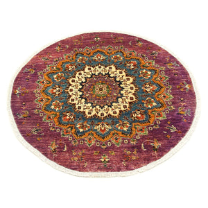 Ziegler Teppich - Ariana 171 x 169 cm - mehrfarbig
