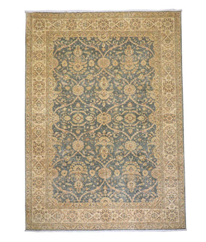 Ziegler Teppich 362 x 283 cm - dunkelblau