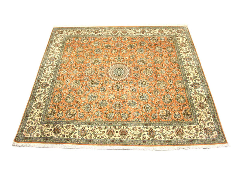 Seidenteppich - Kaschmir Seide 211 x 216 cm Teppich Quadratisch
