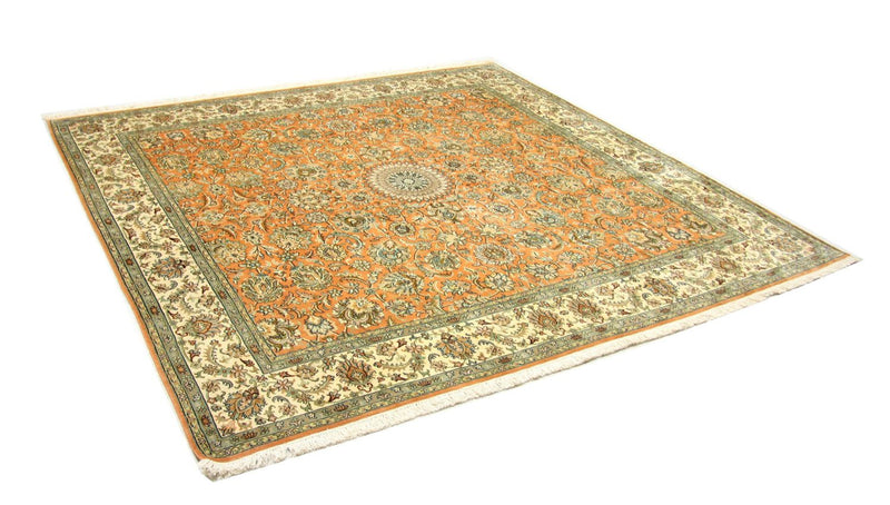 Seidenteppich - Kaschmir Seide 211 x 216 cm Teppich Quadratisch