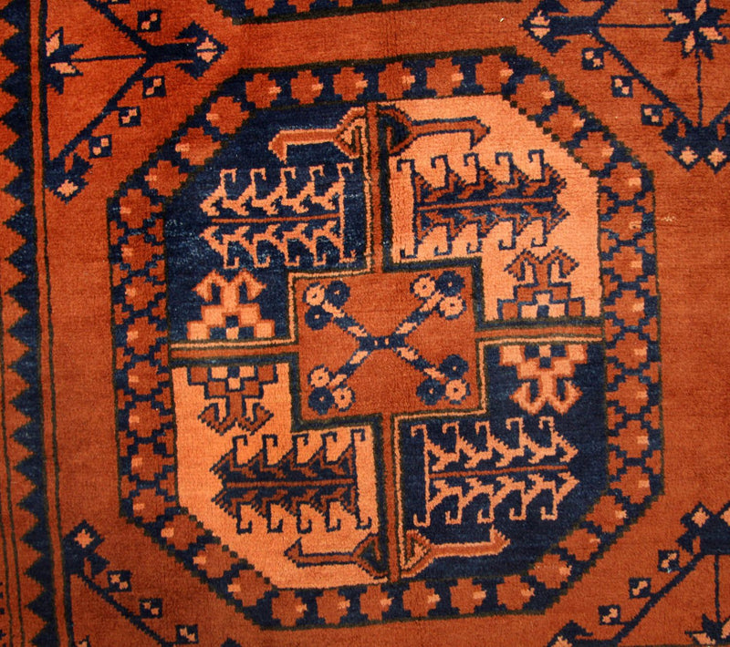 Afghan Teppich 290 x 208 cm - orange