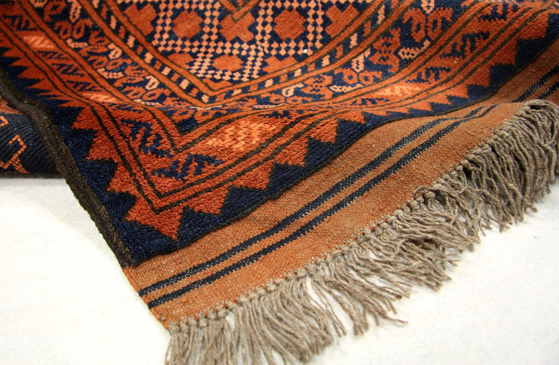 Afghan Teppich 290 x 208 cm - orange