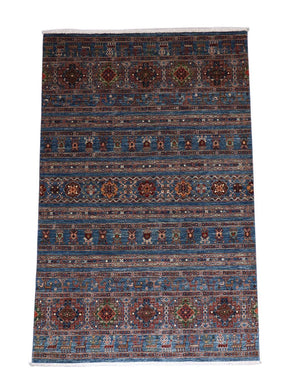 Ziegler Teppich 297 x 204 cm - seeblau