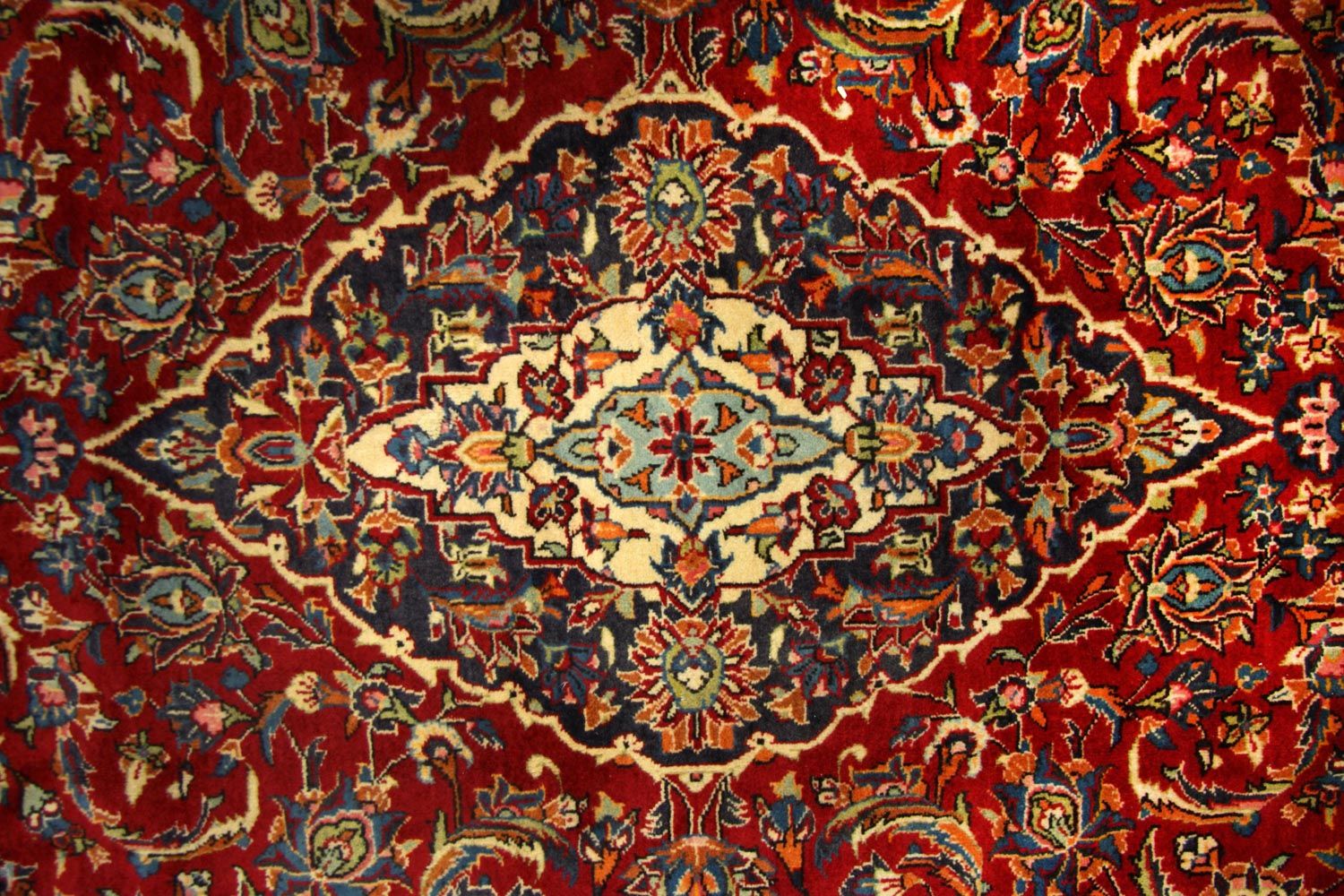 Perserteppich - Keshan 313 x 198 cm - rot