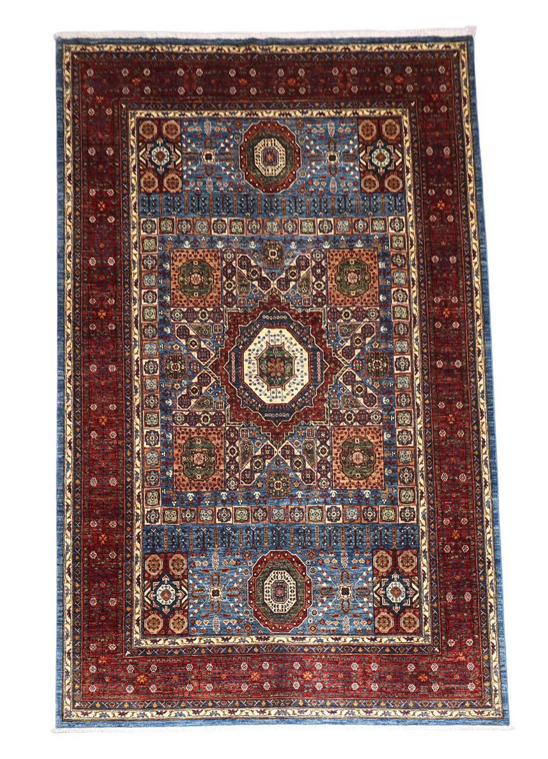 Ziegler Teppich 313 x 206 cm - petrolblau