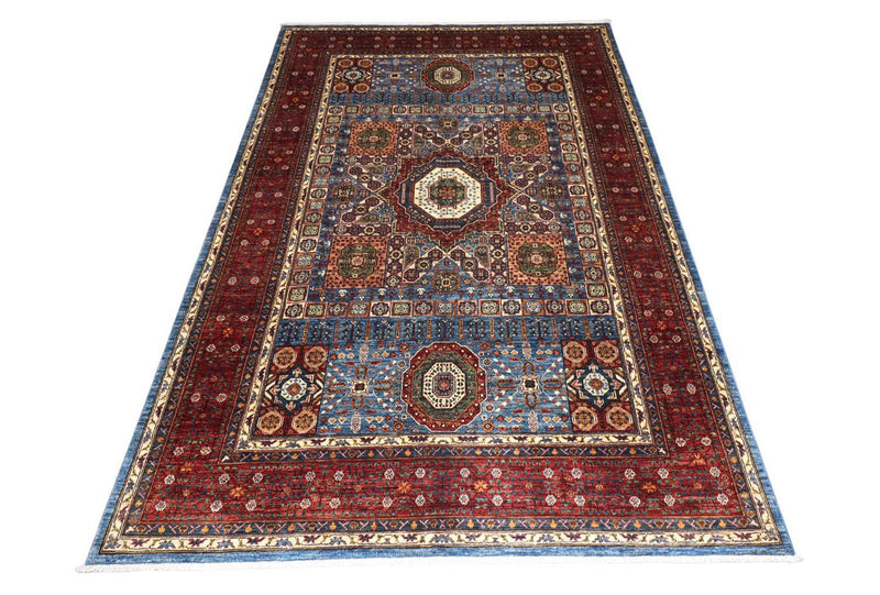 Ziegler Teppich 313 x 206 cm - petrolblau