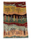 Ziegler Teppich 183 x 120 cm - mehrfarbig