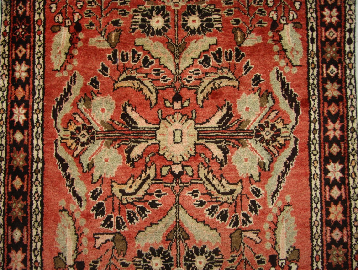 Perserteppich - Nomadic 405 x 112 cm - hellrot