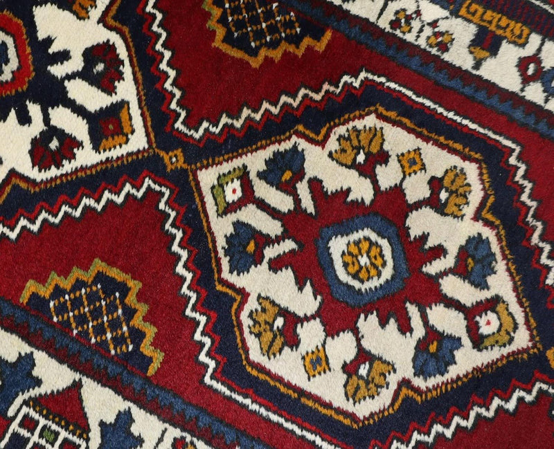 Turkaman Teppich 290 x 71 cm - rot