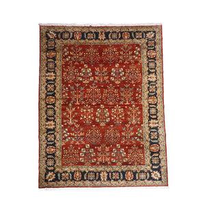 Ziegler Teppich 376 x 296 cm - rot