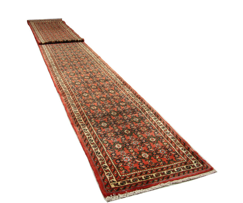 Perserteppich - Nomadic 781 x 75 cm - rot