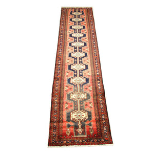 Perserteppich - Nomadic 385 x 84 cm - rot