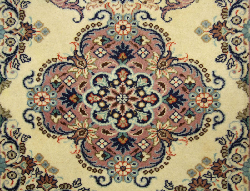 Perserteppich - Keshan 300 x 82 cm - blau
