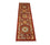 Ziegler Teppich - Ariana 307 x 78 cm - rot