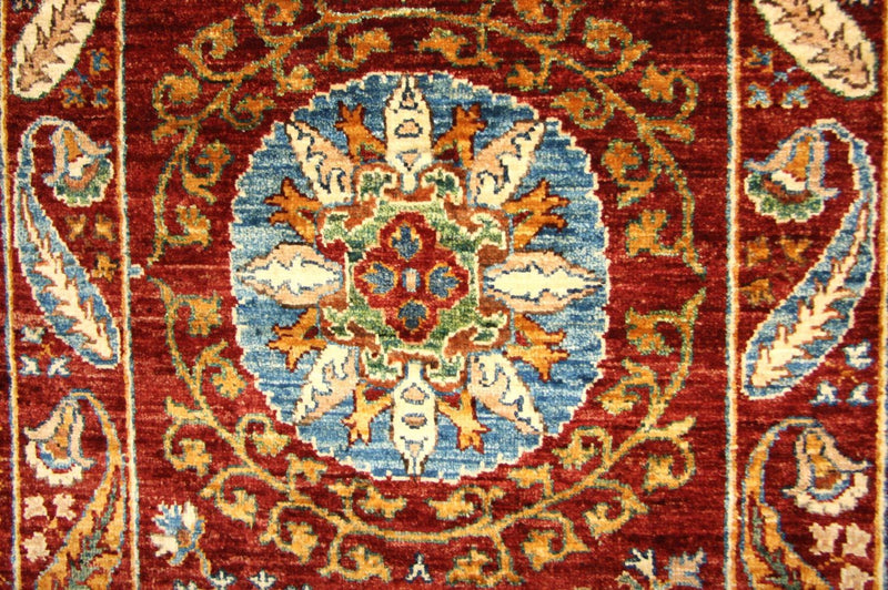 Ziegler Teppich - Ariana 307 x 78 cm - rot