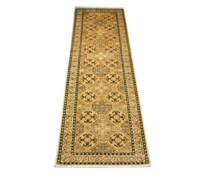 Ziegler Teppich 315 x 94 cm - braun