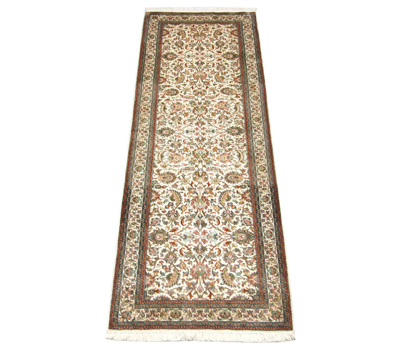 Seidenteppich - Kaschmir Seide 250 x 80 cm Teppich Läufer