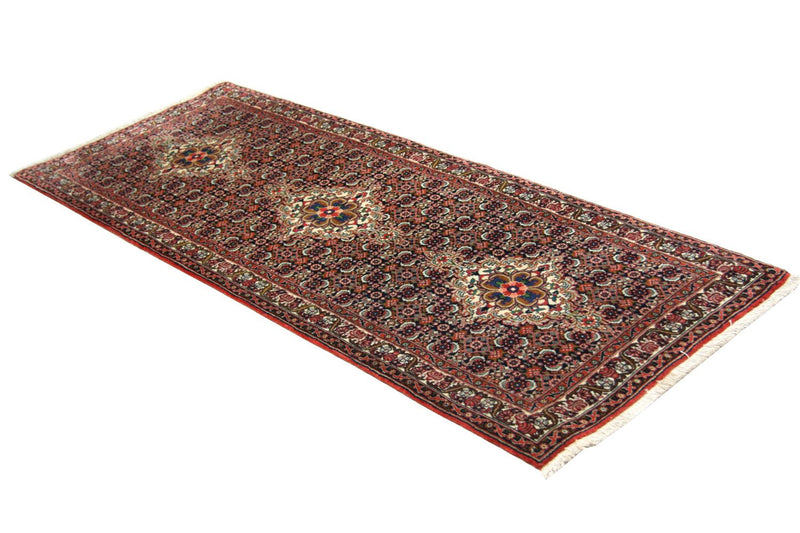 Perserteppich - Bidjar 202 x 75 cm - blau