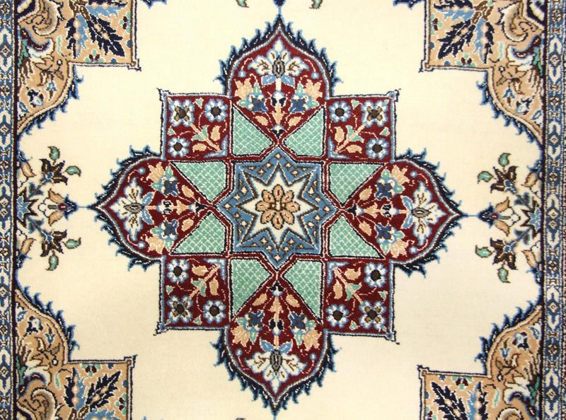 Perserteppich - Nain 105 x 97 cm Teppich Quadratisch