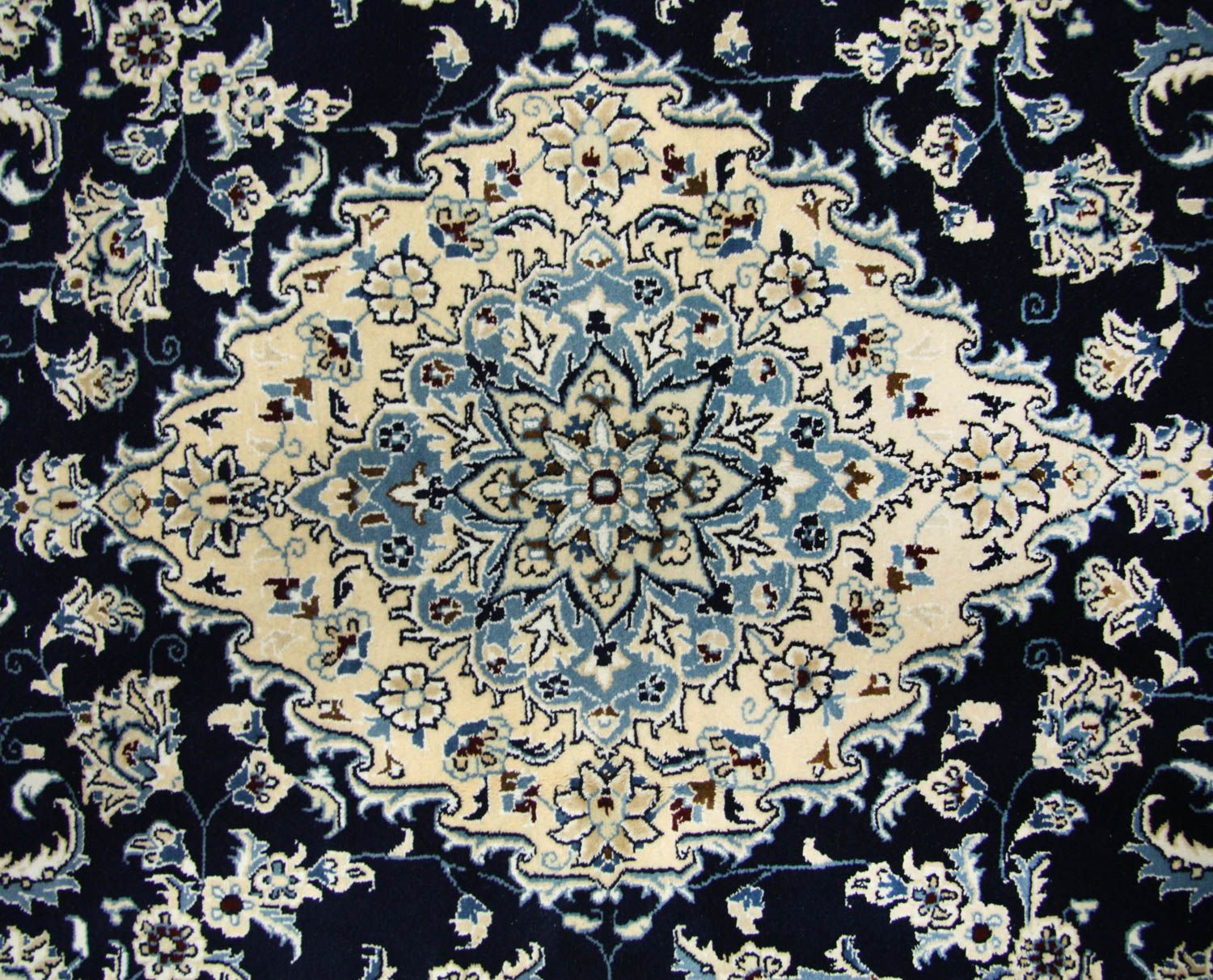 Perserteppich - Nain - Premium 256 x 172 cm Wohnzimmer Teppich
