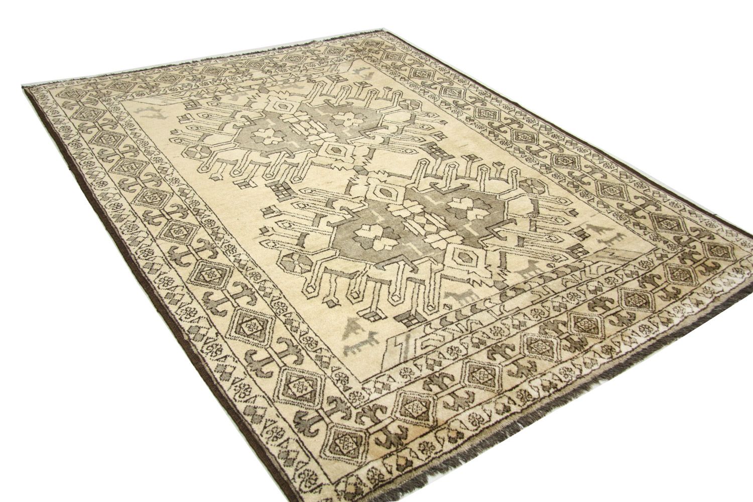 Belutsch Teppich 225 x 150 cm - beige