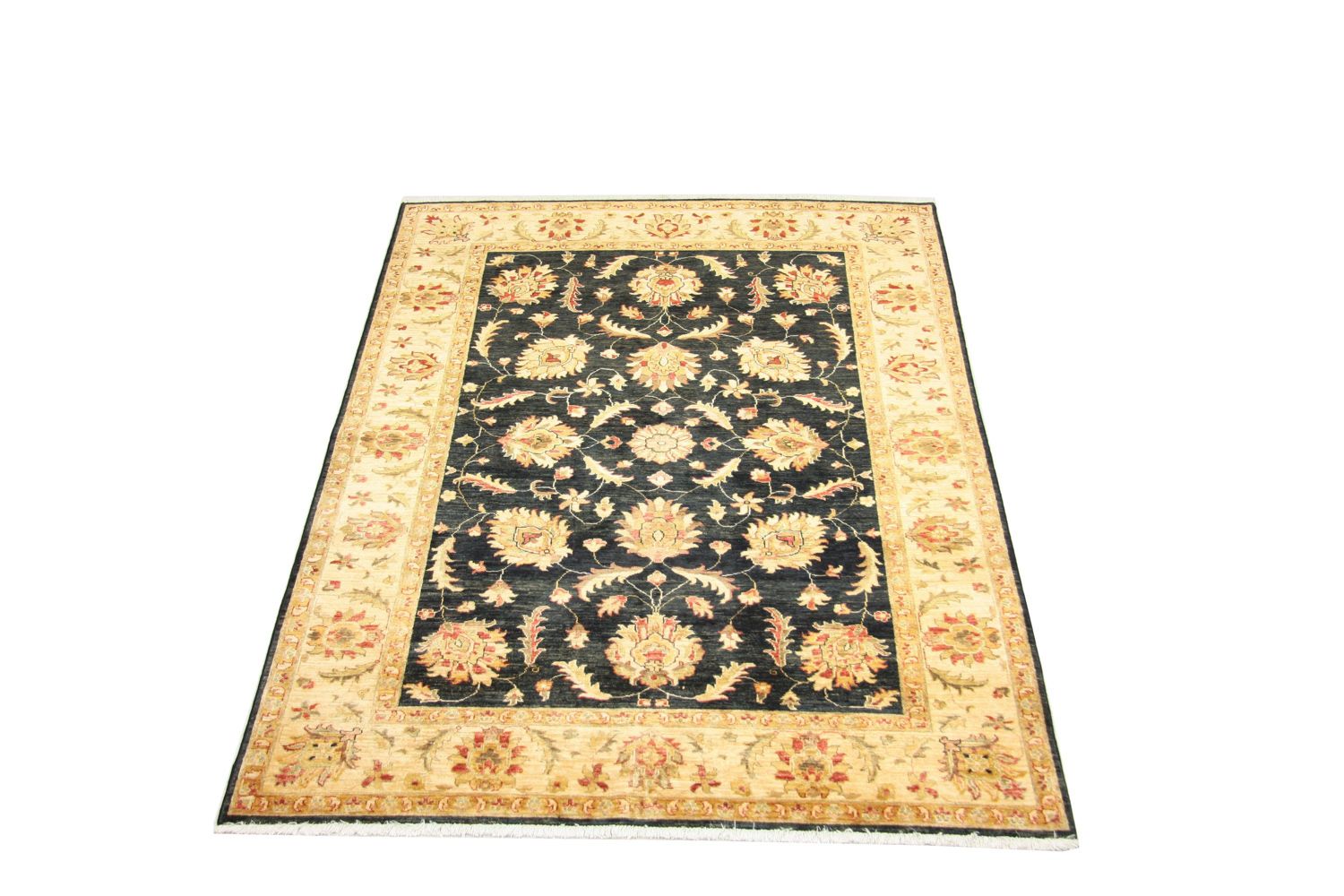 Ziegler Teppich 226 x 167 cm - blau