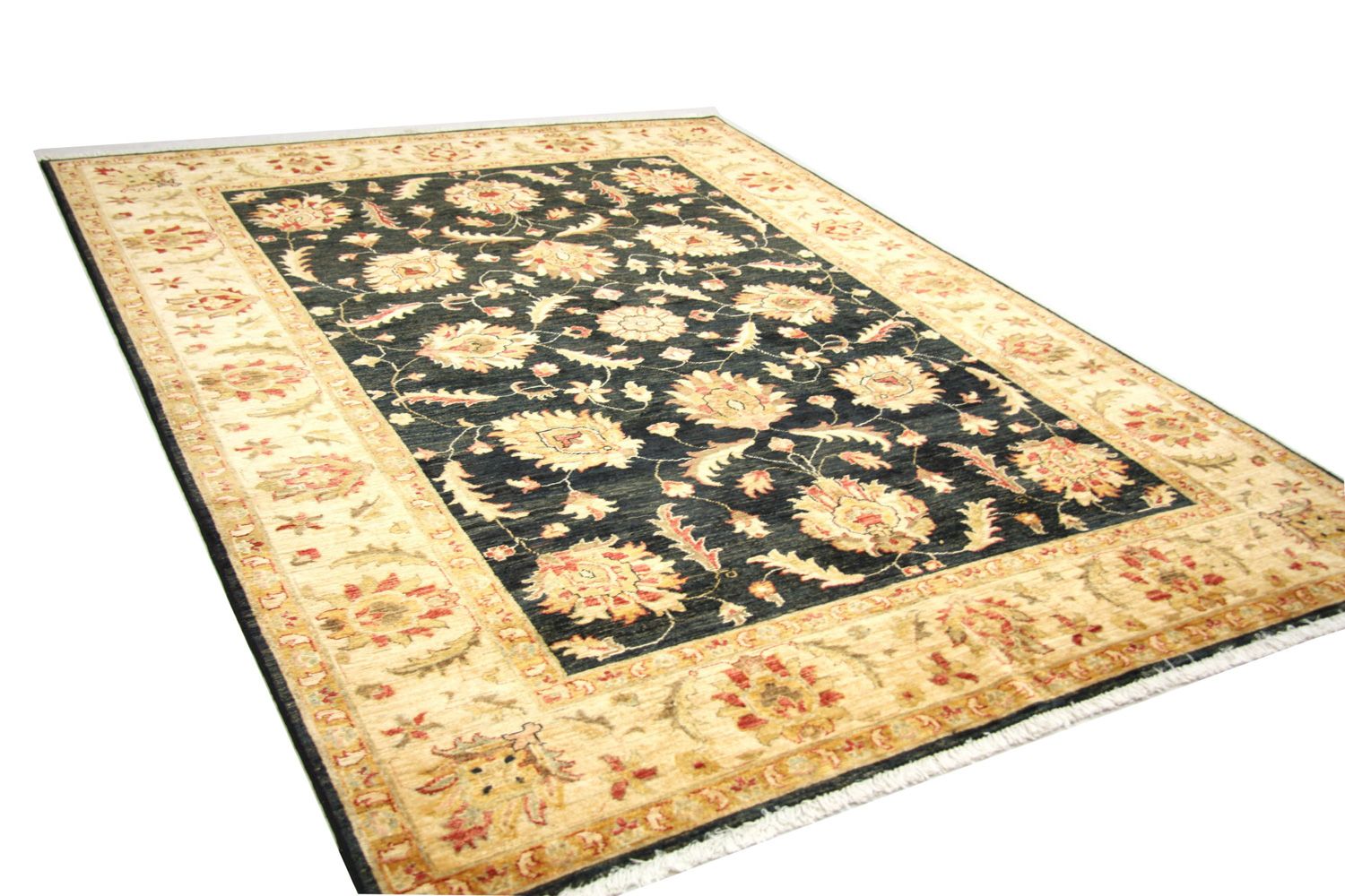Ziegler Teppich 226 x 167 cm - blau