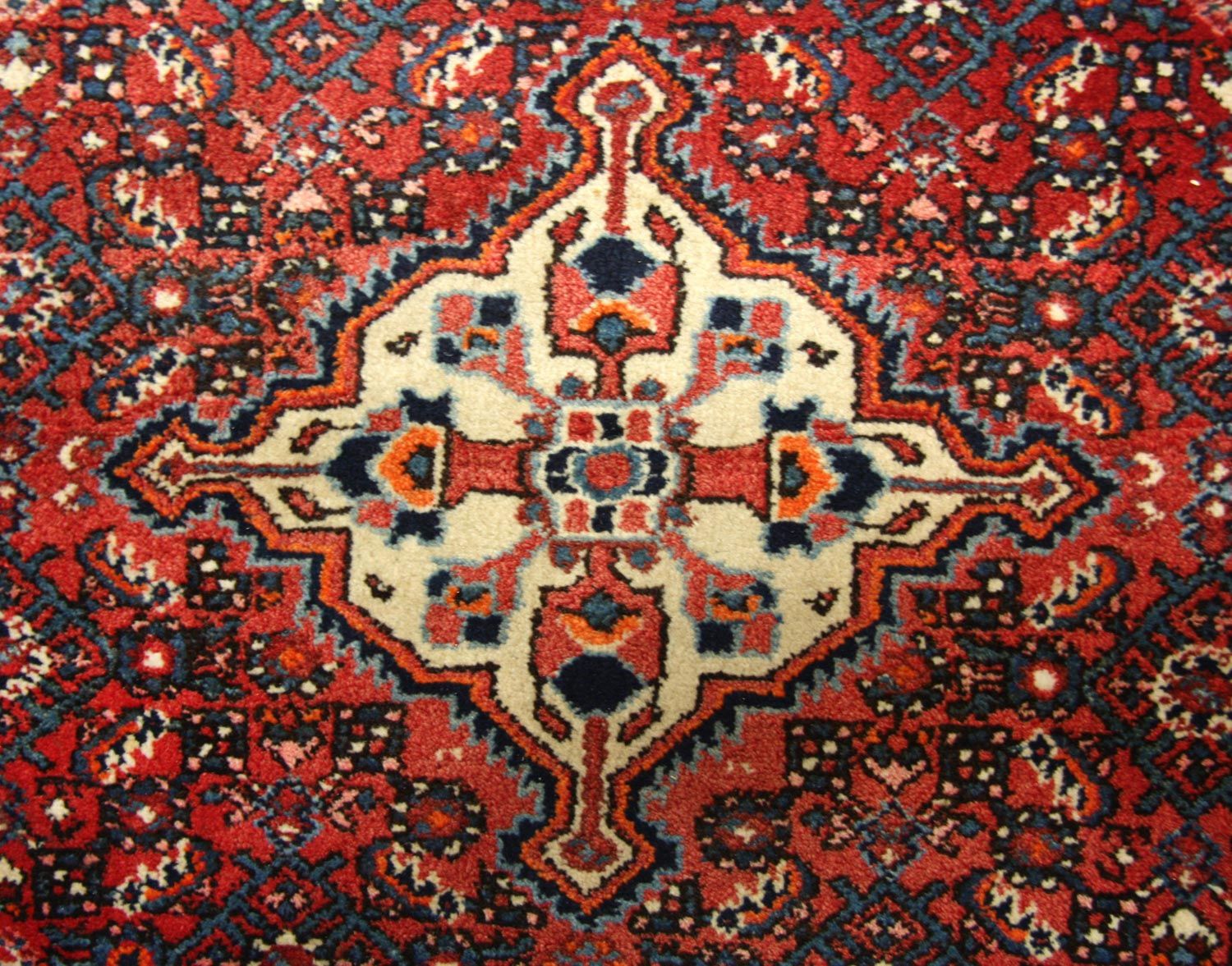 Perserteppich - Nomadic 205 x 147 cm - rot
