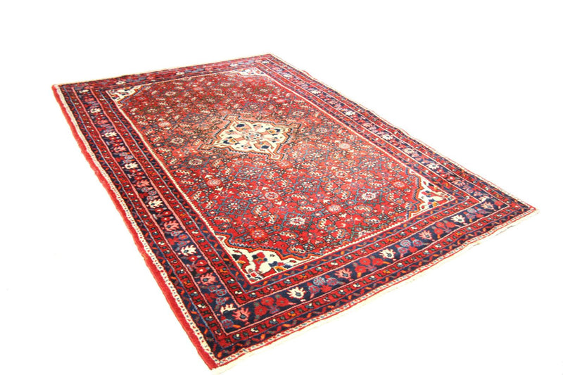 Perserteppich - Nomadic 205 x 147 cm - rot