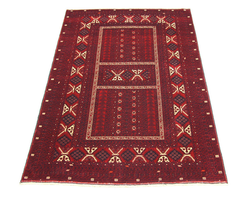 Afghan Teppich 246 x 163 cm - rot