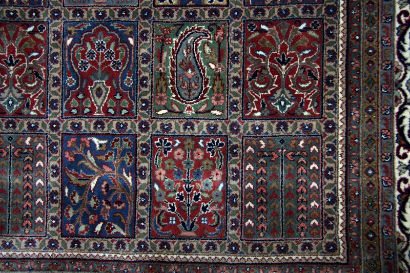 Orientteppich - Bidjar - Indus 296 x 199 cm - blau