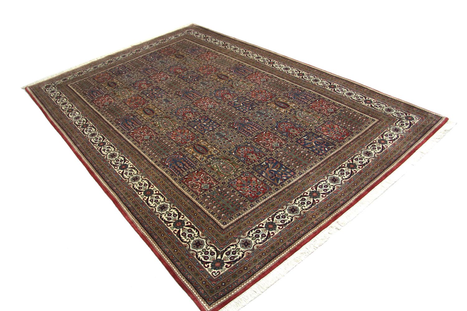 Orientteppich - Bidjar - Indus 296 x 199 cm - blau