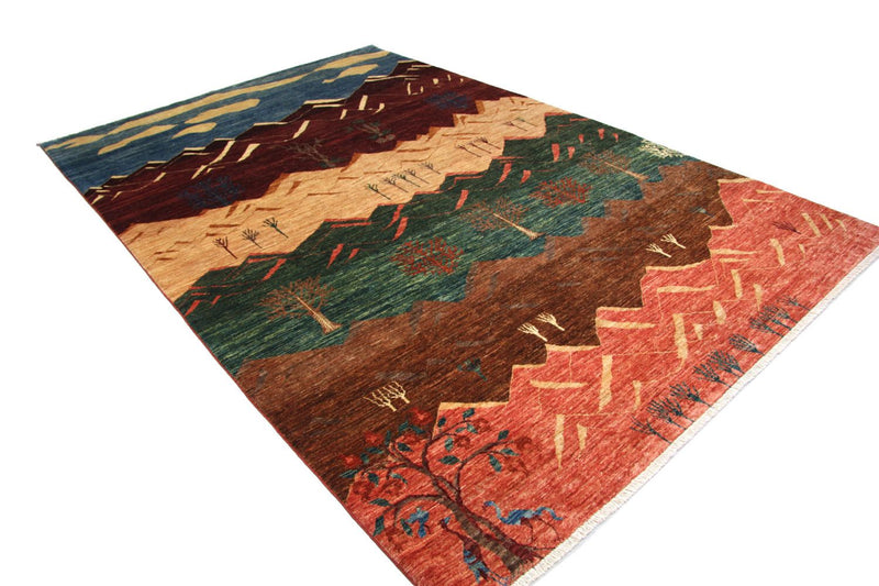 Ziegler Teppich - Modern 302 x 201 cm - mehrfarbig
