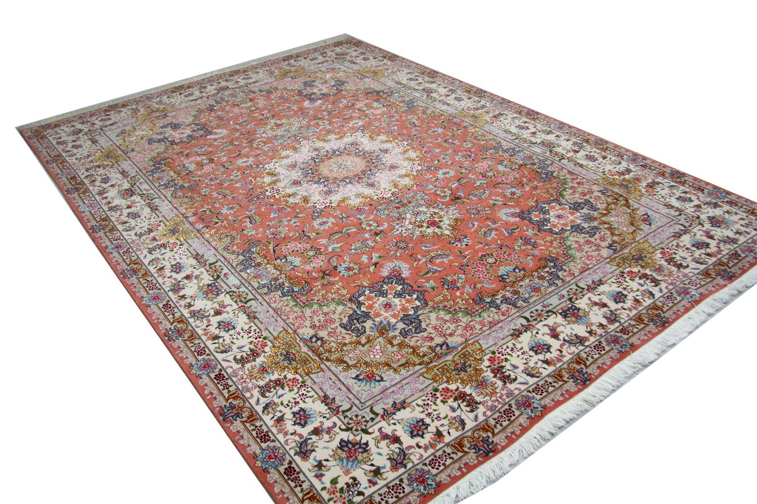 Perserteppich - Täbriz - Royal 302 x 202 cm Wohnzimmer Teppich