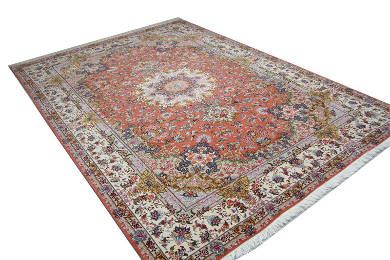 Perserteppich - Täbriz - Royal 302 x 202 cm Wohnzimmer Teppich