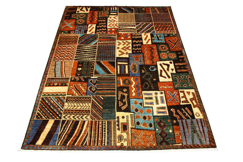 Afghan Teppich 305 x 220 cm - mehrfarbig