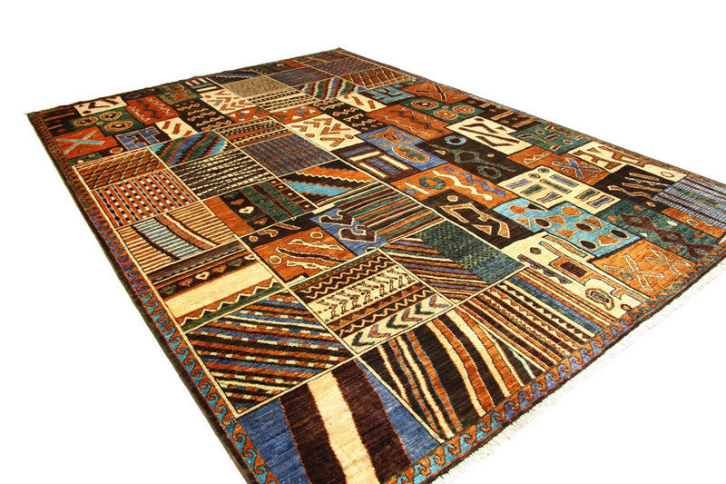 Afghan Teppich 305 x 220 cm - mehrfarbig