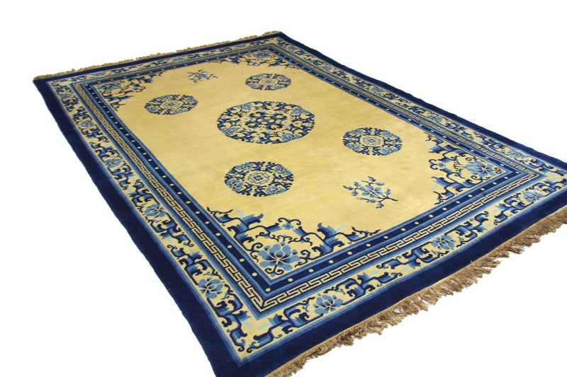 China Teppich 305 x 213 cm - gold