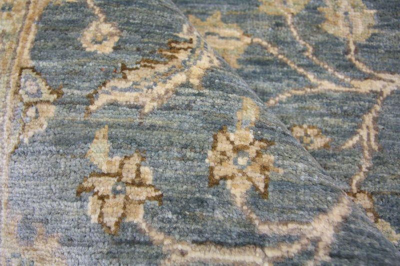 Ziegler Teppich 288 x 208 cm - blau