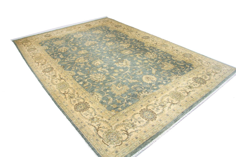 Ziegler Teppich 288 x 208 cm - blau