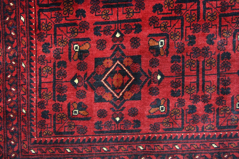 Afghan Teppich - Kunduz 290 x 207 cm - rot