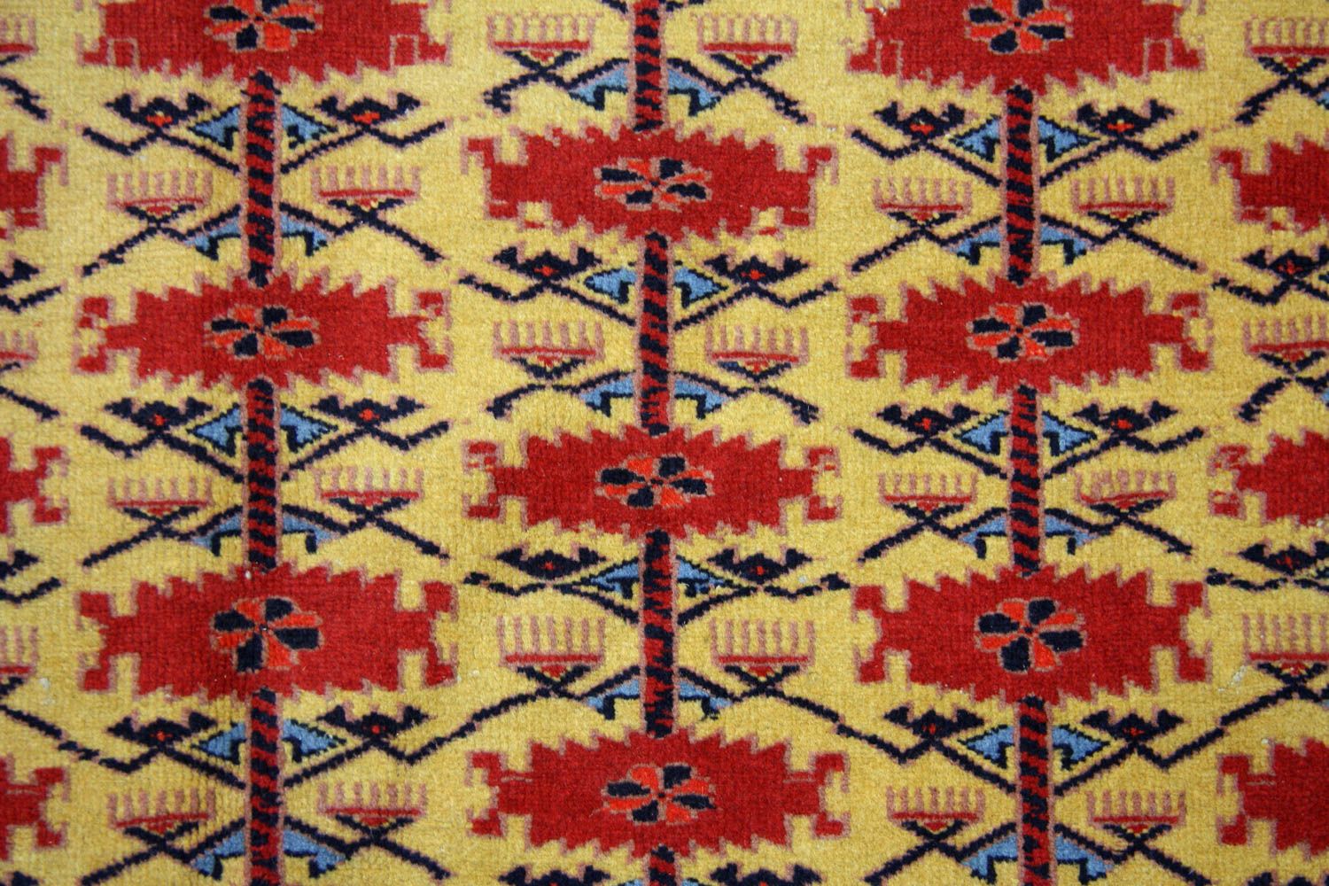 Afghan Teppich - Buchara 298 x 200 cm - gold